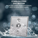 Pulsante di uscita in acciaio inossidabile S86 Interruttore di controllo accessi in metallo 86
