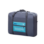 Borsa pieghevole da donna in nylon di grande capacità, borsa da viaggio unisex per bagagli