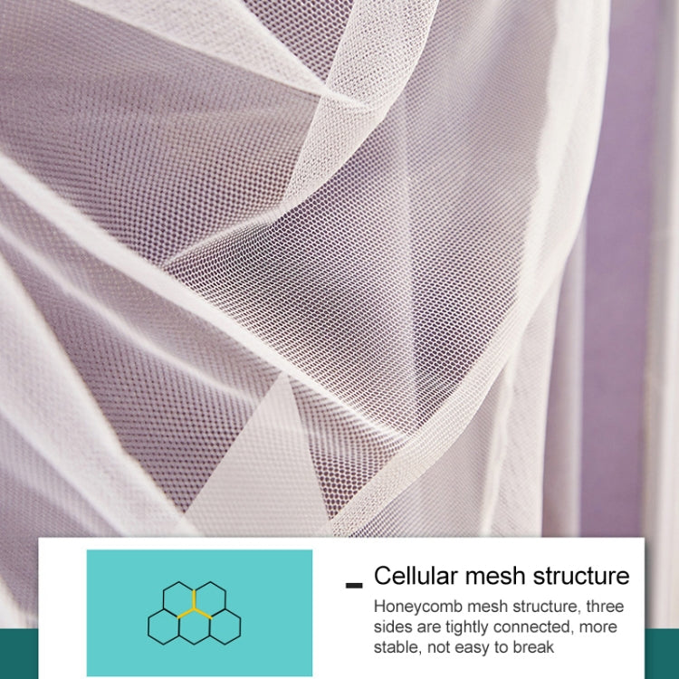 Zanzariera antipolvere con crittografia addensata per installazione gratuita per uso domestico, 120x200 cm Full Bottom, 150x200 cm Full Bottom, 180x200 cm Full Bottom, 180x220 cm Full Bottom, 200x220 cm Full Bottom, 120x200 cm Bed Back