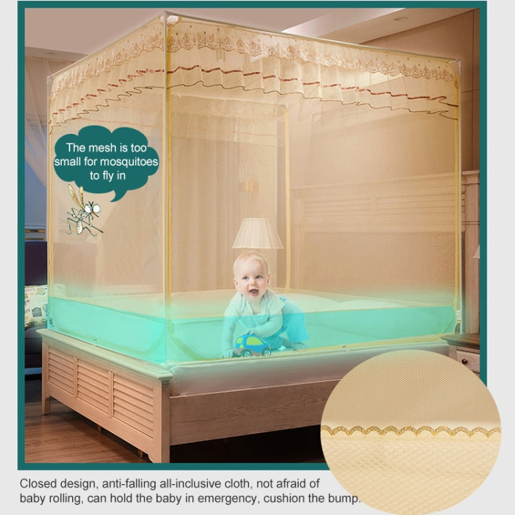 Zanzariera antipolvere con crittografia addensata per installazione gratuita per uso domestico, 150x200 cm Bed Back, 180x200 cm Bed Back, 180x220 cm Bed Back, 200x220 cm Bed Back