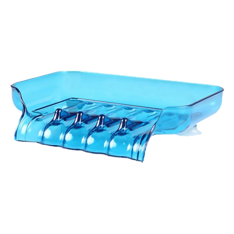 Scatola portasapone per drenaggio colorata a ventosa da 2 pezzi