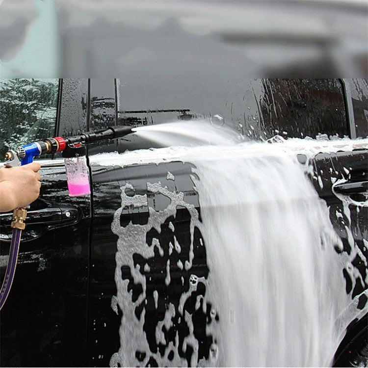 Pistola ad acqua per autolavaggio con vaso in schiuma Pistola ad acqua da giardino Pistola a spruzzo in schiuma allungata ad alta pressione, Foam Spray Gun