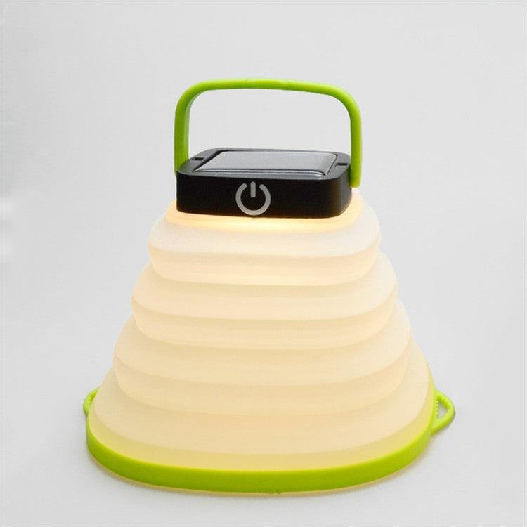 Lampada solare pieghevole da campeggio LED 500mAh