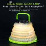 Lampada solare pieghevole LED 500mAh per campeggio