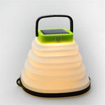 Lampada solare pieghevole LED 500mAh per campeggio