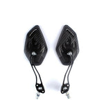 BIKEIN Mountain Bike Modello in carbonio Specchietto retrovisore Equipaggiamento per l'equitazione Riflettore a specchio piano modello 3K, Mirror Reflector