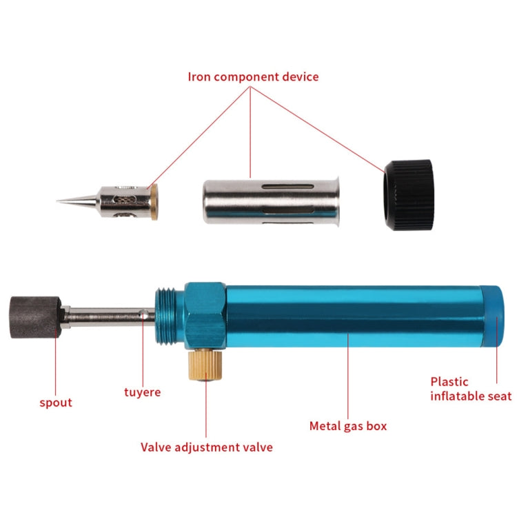 Penna per saldatura senza fili per saldatore a gas a temperatura regolabile multifunzione con pistola ad aria calda, Cordless Welding Pen