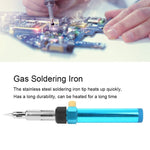 Penna per saldatura senza fili per saldatore a gas a temperatura regolabile multifunzione con pistola ad aria calda, Cordless Welding Pen