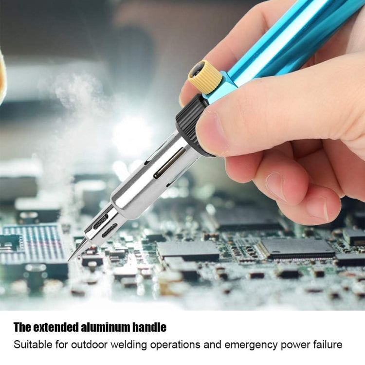 Penna per saldatura senza fili per saldatore a gas a temperatura regolabile multifunzione con pistola ad aria calda, Cordless Welding Pen