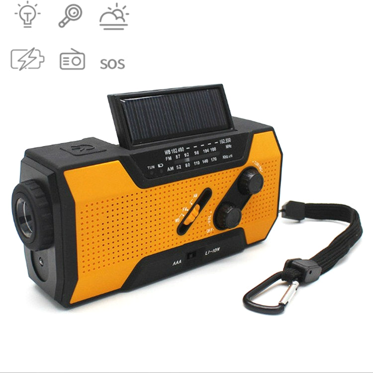 Lampada da tavolo multifunzionale a energia solare con radio e to