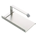 Appendiabiti per rotolo di carta porta carta igienica lucida in acciaio inossidabile con ripiano per cellulare, Glossy Toilet Paper Holder