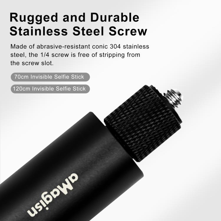Accessori per action camera da 1,2 m Selfie Stick per accessori per maniglie per fotocamera sportiva Insta360 ONE X e ONE, 1.2m for Insta360 ONE X / ONE