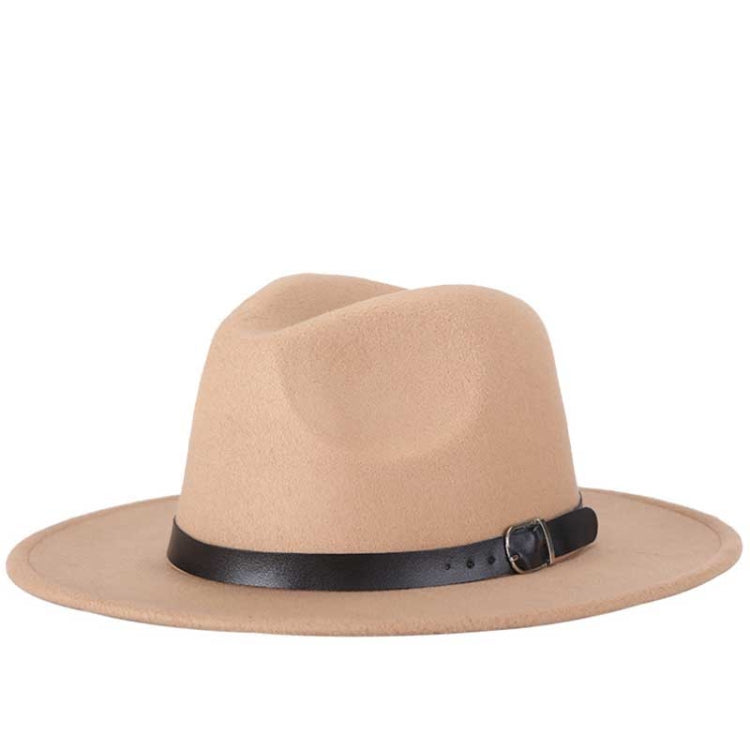 Cappello Fedora da uomo da donna Cappello da jazz Cappello casual da esterno in misto lana nera