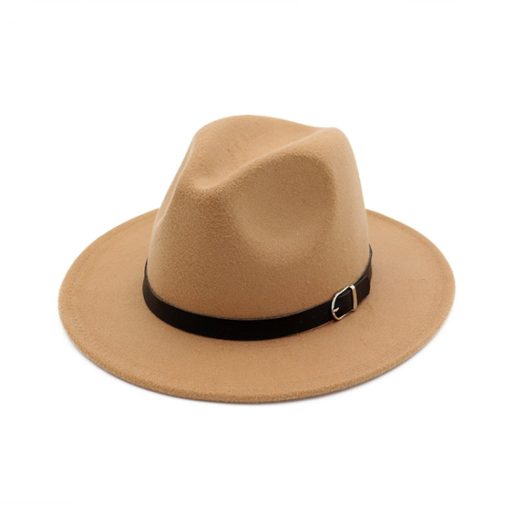 Cappello Fedora da uomo da donna Cappello da jazz Cappello casual da esterno in misto lana nera