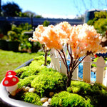 20 decorazioni da giardino in miniatura con mini funghi artificiali in schiuma, 20 PCS Foam Mushroom