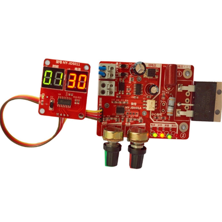 Scheda di controllo del display digitale corrente del tempo di regolazione della scheda di controllo della saldatrice a punti NY-D01, 40A, 100A