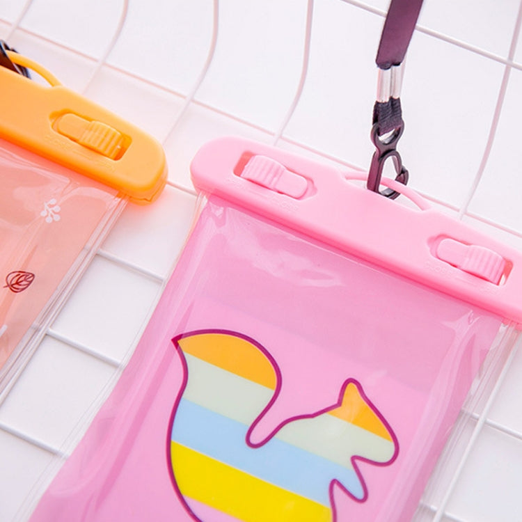 Borsa per cellulare impermeabile trasparente per foto da esterno di grandi dimensioni da 10 pezzi, Elephant, Squirrel, Puppy, Big Elephant, Fawn, Little White Cat, Dolphin, Little Yellow Deer, Little Sheep, Little Pink Cat, Little Cat, Crocodile