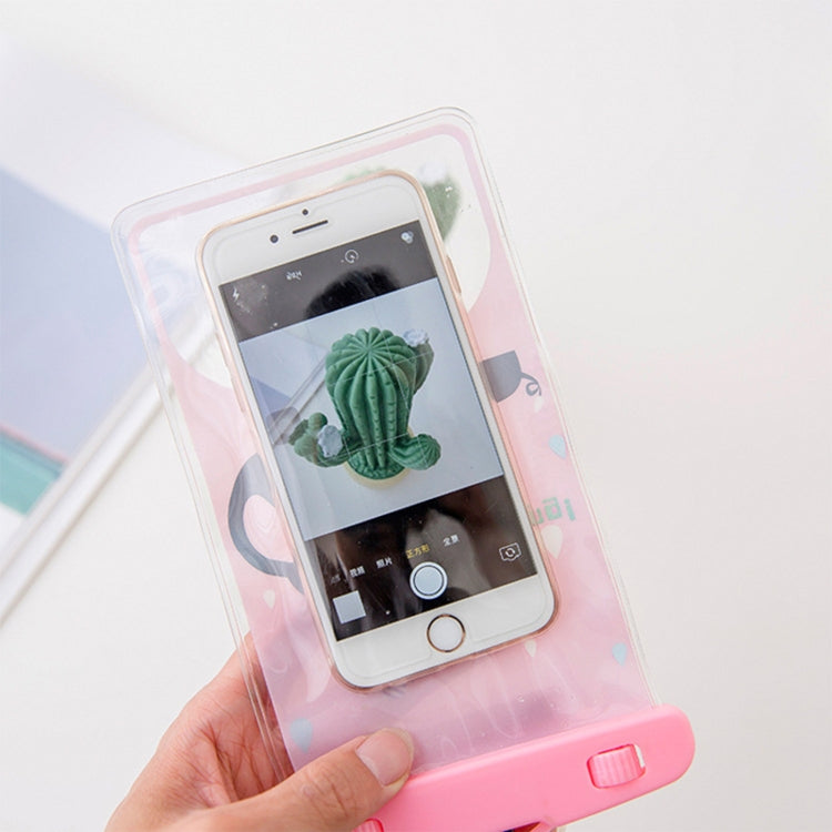 Borsa per cellulare impermeabile trasparente per foto da esterno di grandi dimensioni da 10 pezzi, Elephant, Squirrel, Puppy, Big Elephant, Fawn, Little White Cat, Dolphin, Little Yellow Deer, Little Sheep, Little Pink Cat, Little Cat, Crocodile