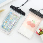 Borsa impermeabile PVC trasparente per smartphone 10 pezzi