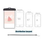 Borsa impermeabile PVC trasparente per smartphone 10 pezzi