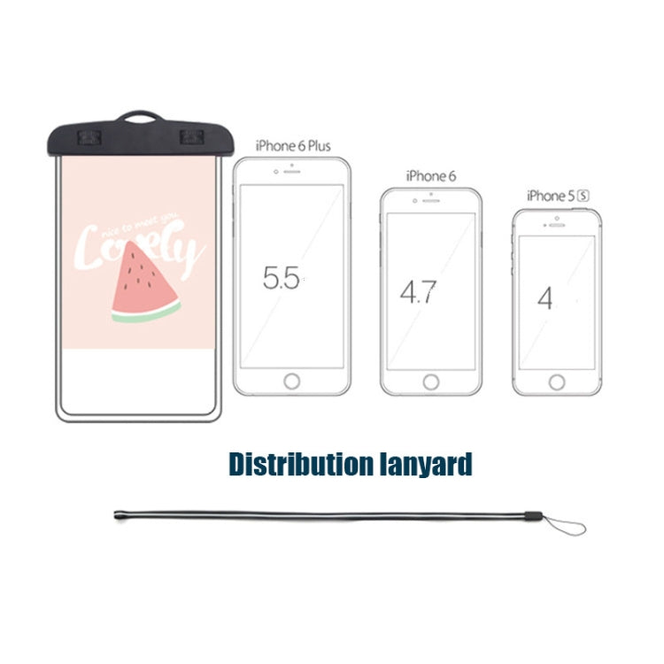 Borsa impermeabile PVC trasparente per smartphone 10 pezzi