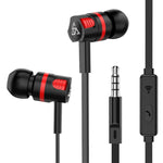 Auricolare stereo Super Bass con microfono per smartphone
