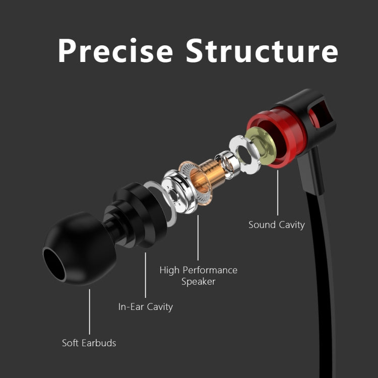 Auricolare stereo Super Bass con microfono per smartphone