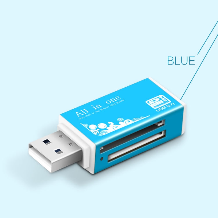 Lettore di schede SD multi in 1 per Memory Stick Pro Duo Micro SD, TF, M2, MMC, SDHC MS Card