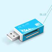 Lettore di schede SD multi in 1 per Memory Stick Pro Duo Micro SD, TF, M2, MMC, SDHC MS Card