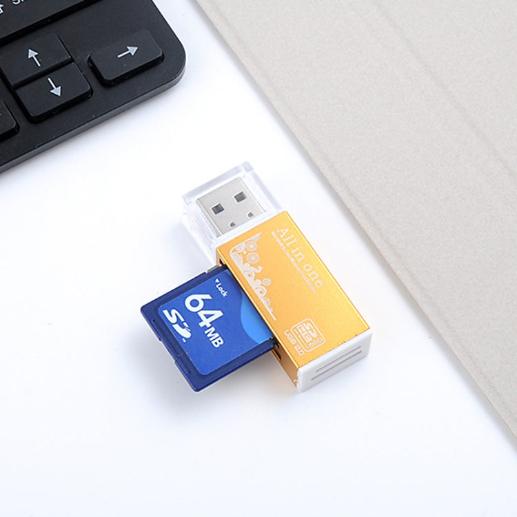 Lettore di schede SD multi in 1 per Memory Stick Pro Duo Micro SD, TF, M2, MMC, SDHC MS Card