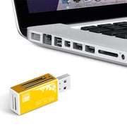 Lettore di schede SD multi in 1 per Memory Stick Pro Duo Micro SD, TF, M2, MMC, SDHC MS Card