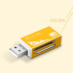 Lettore di schede SD multi in 1 per Memory Stick Pro Duo Micro SD, TF, M2, MMC, SDHC MS Card