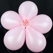 50 pezzi Accessori decorativi per palloncini floreali Clip di prugna Pratica clip per palloncini in plastica per feste di compleanno e matrimoni, 50 PCS Flower Balloons