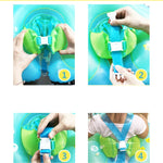 Cooldy Anello da nuoto per neonati e bambini Forniture per il nuoto Salvagente gonfiabile, S, M, L