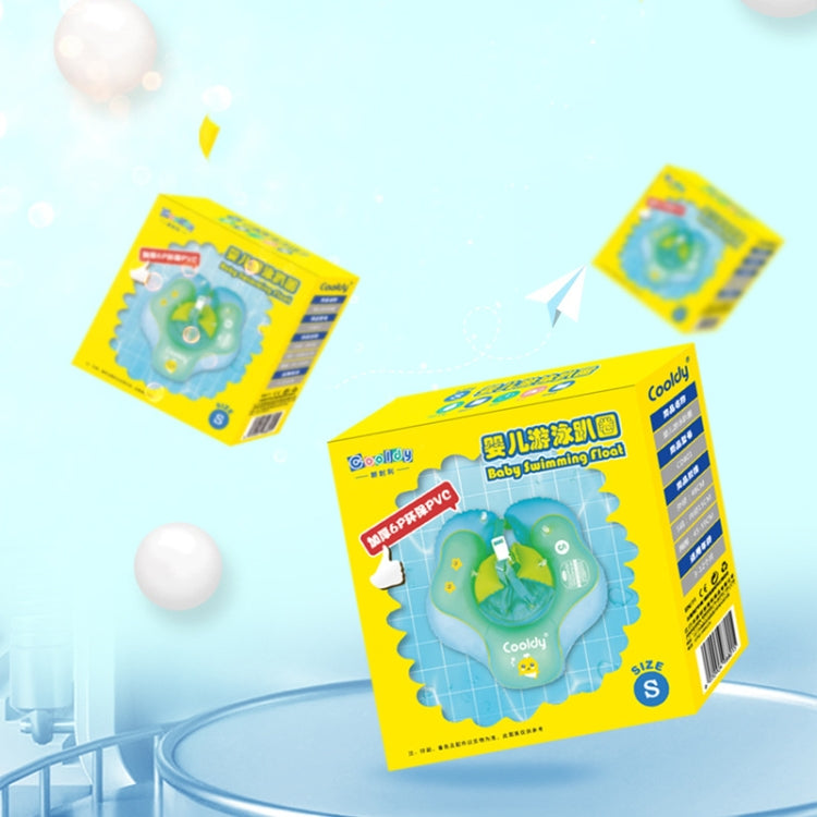Cooldy Anello da nuoto per neonati e bambini Forniture per il nuoto Salvagente gonfiabile, S, M, L