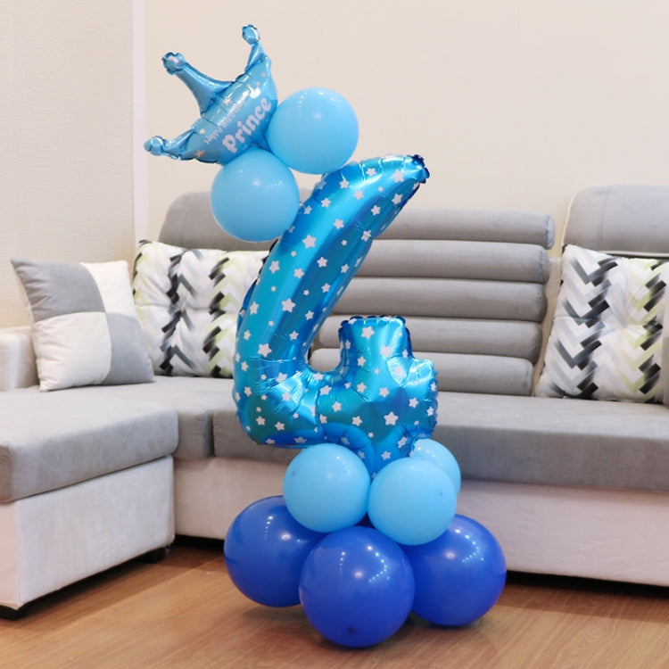 Palloncino foil numero 16 pollici rosso o blu