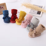 Calzini da pavimento invernali per bambini Calzini antiscivolo per bambini, 11cm, 12cm, 13cm, 14cm
