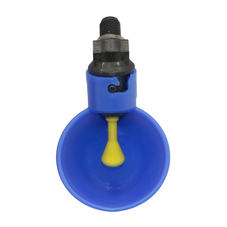 Ciotola automatica per abbeveratoio per pollo con bevitore di quaglie con capezzolo giallo Sistema di acqua potabile per pollame dell'azienda agricola
