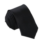 Cravatta sottile da uomo stretta e casual con cravatta sottile