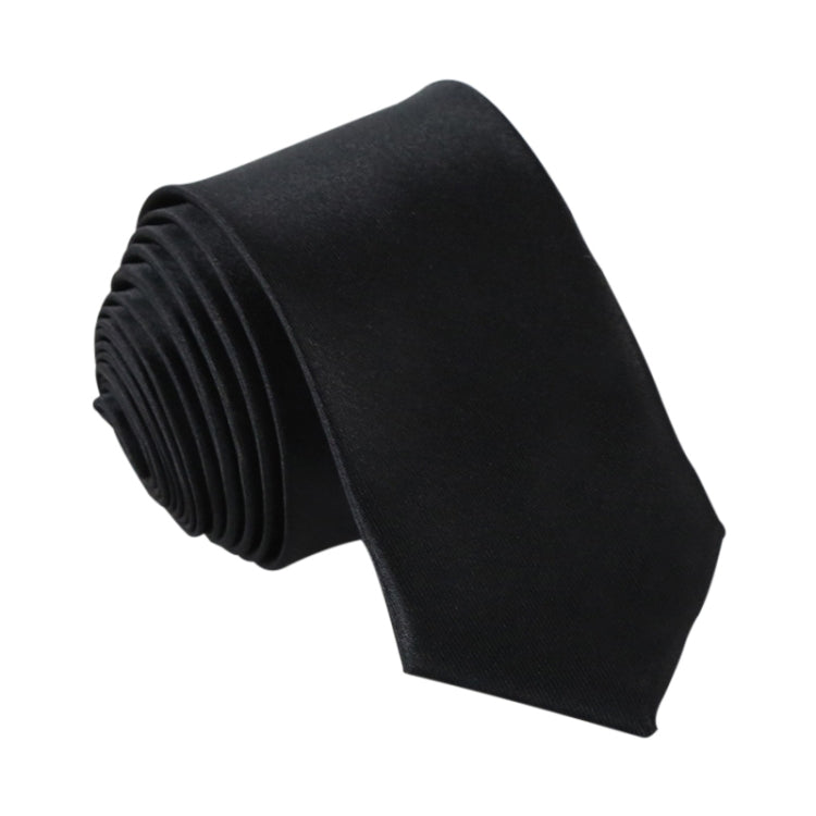 Cravatta sottile da uomo stretta e casual con cravatta sottile