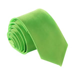 Cravatta sottile da uomo stretta e casual con cravatta sottile
