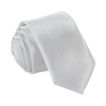 Cravatta sottile da uomo stretta e casual con cravatta sottile