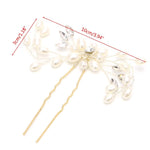 2 pezzi accessori per capelli da sposa festival bastoncini per capelli da sposa forcina floreale bellissimo copricapo treccia fermagli per capelli accessori per vite