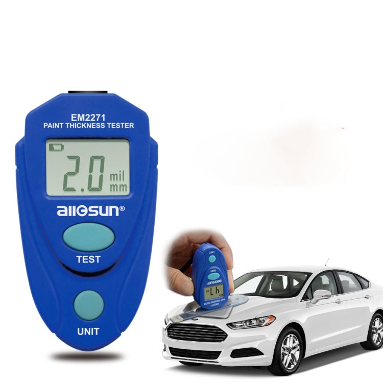EM2271 Mini Digital Display Car Paint Coating Thickness Gauge Tester,EM2271