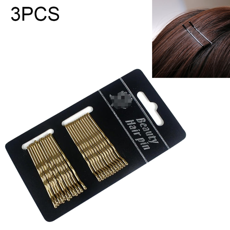 Set 3 pinze invisibili per capelli ricci e ondulati