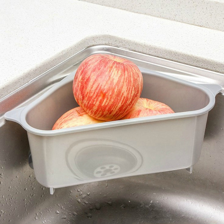 2 pezzi portaverdure da cucina scolapiatti per lavello per uso domestico gancio portaoggetti triangolare vassoio per punch gratuito cesto appeso