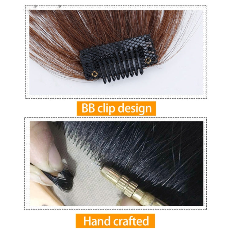 Clip per capelli finti con frangia sintetica