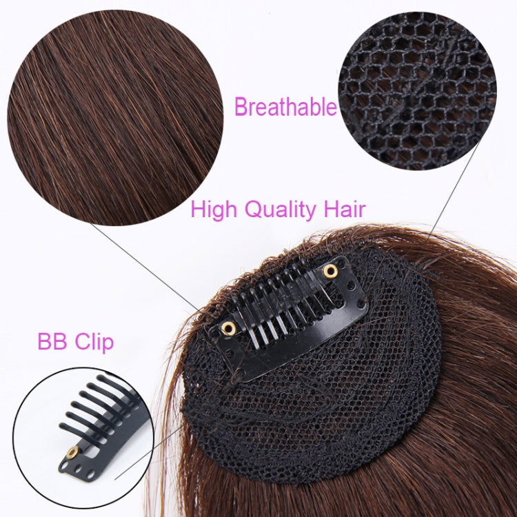 Clip per capelli finti con frangia sintetica