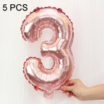 5 palloncini in foil con numeri da 16 pollici, palloncini per matrimoni, feste di buon compleanno, Gold, 7, Silver, 7, Pink, 7, Fancy Pink, 7, Fancy Blue, 7, Gold, 2, Silver, 2, Pink, 2, Fancy Pink, 2, Fancy Blue, 2, Gold, 3, Silver, 3, Pink, 3        ...