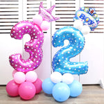 5 palloncini in foil con numeri da 16 pollici, palloncini per matrimoni, feste di buon compleanno, Gold, 7, Silver, 7, Pink, 7, Fancy Pink, 7, Fancy Blue, 7, Gold, 2, Silver, 2, Pink, 2, Fancy Pink, 2, Fancy Blue, 2, Gold, 3, Silver, 3, Pink, 3        ...